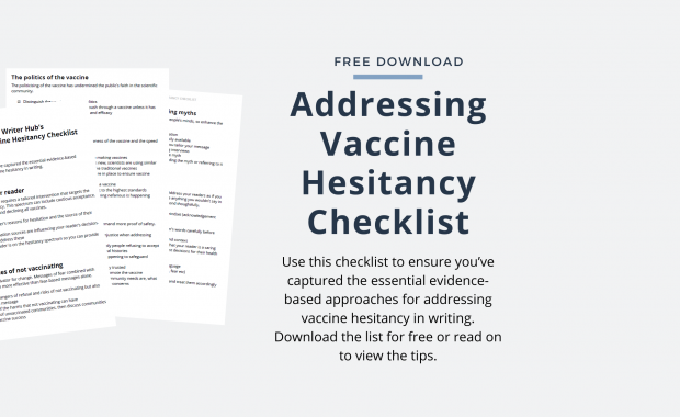 addressing vaccine hesitancy checklist