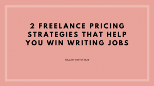 freelance pricing strategies