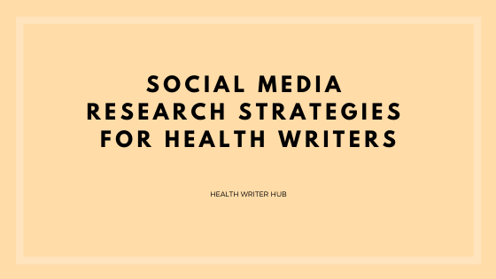 social media research strategies